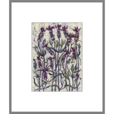 French Lavender - Original Batik Painting.